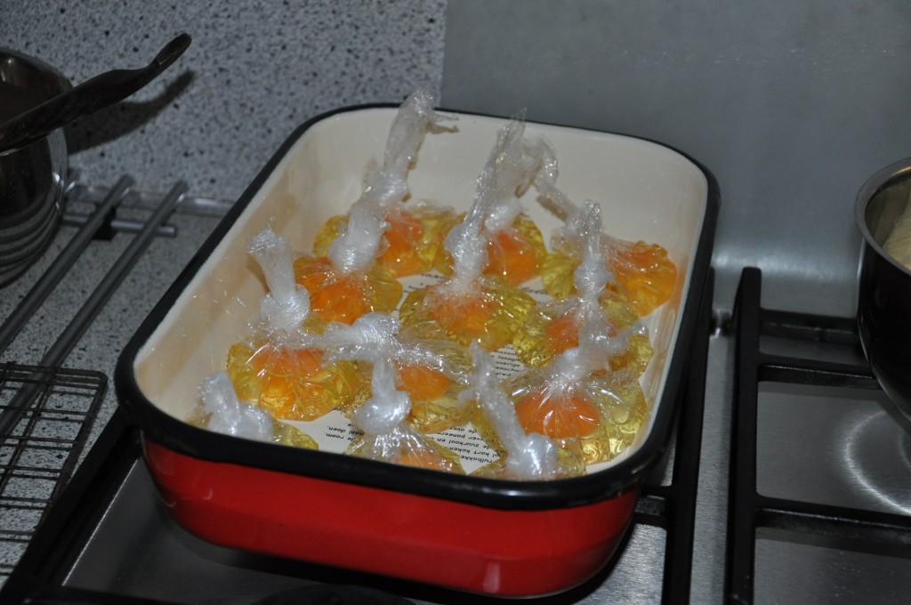 Gepocheerde eieren gemaakt door mijn schoonzus.