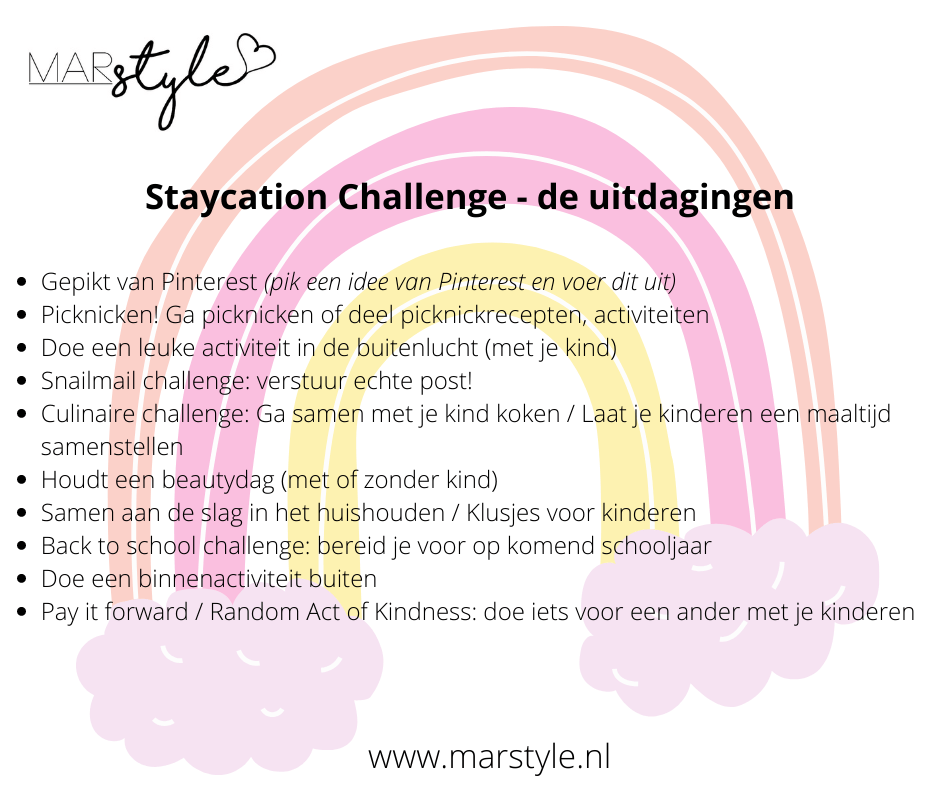 staycation challenge