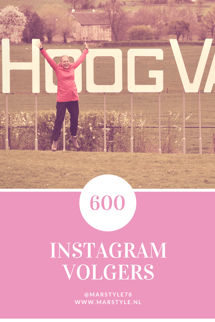 600 instagram volgers