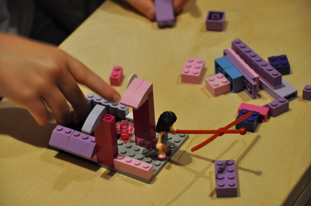 lego bouwen kinderfeestje