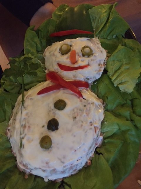 sneeuwpop salade