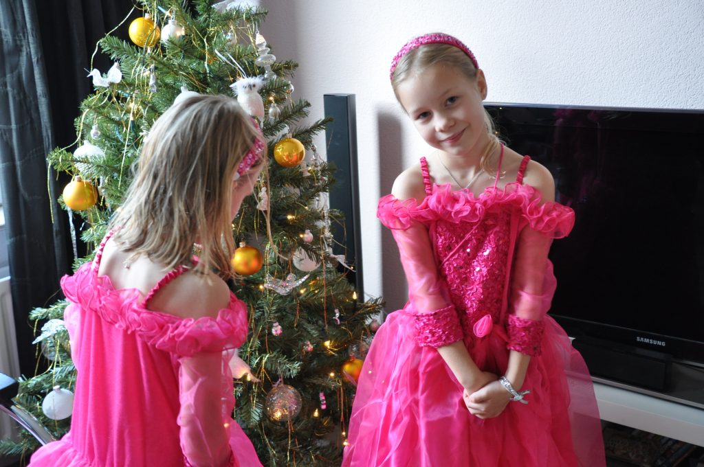 souza prinsessenjurken kerstfotoshoot