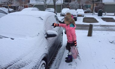 auto sneeuwvrij maken