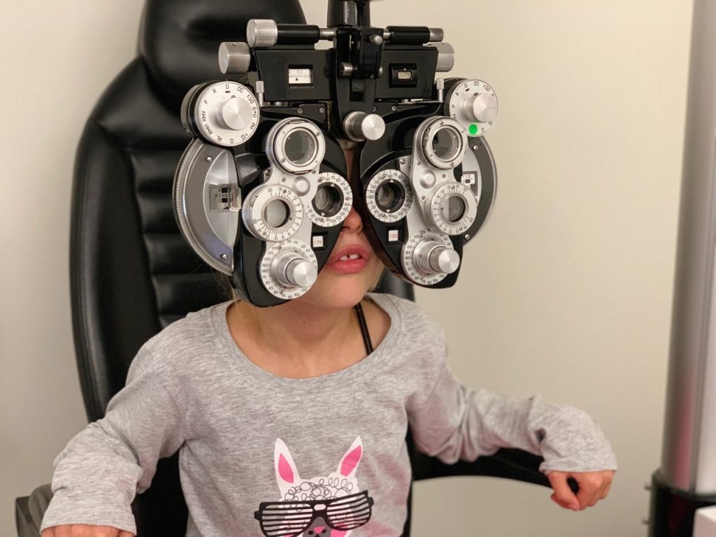 opticien oogcontrole
