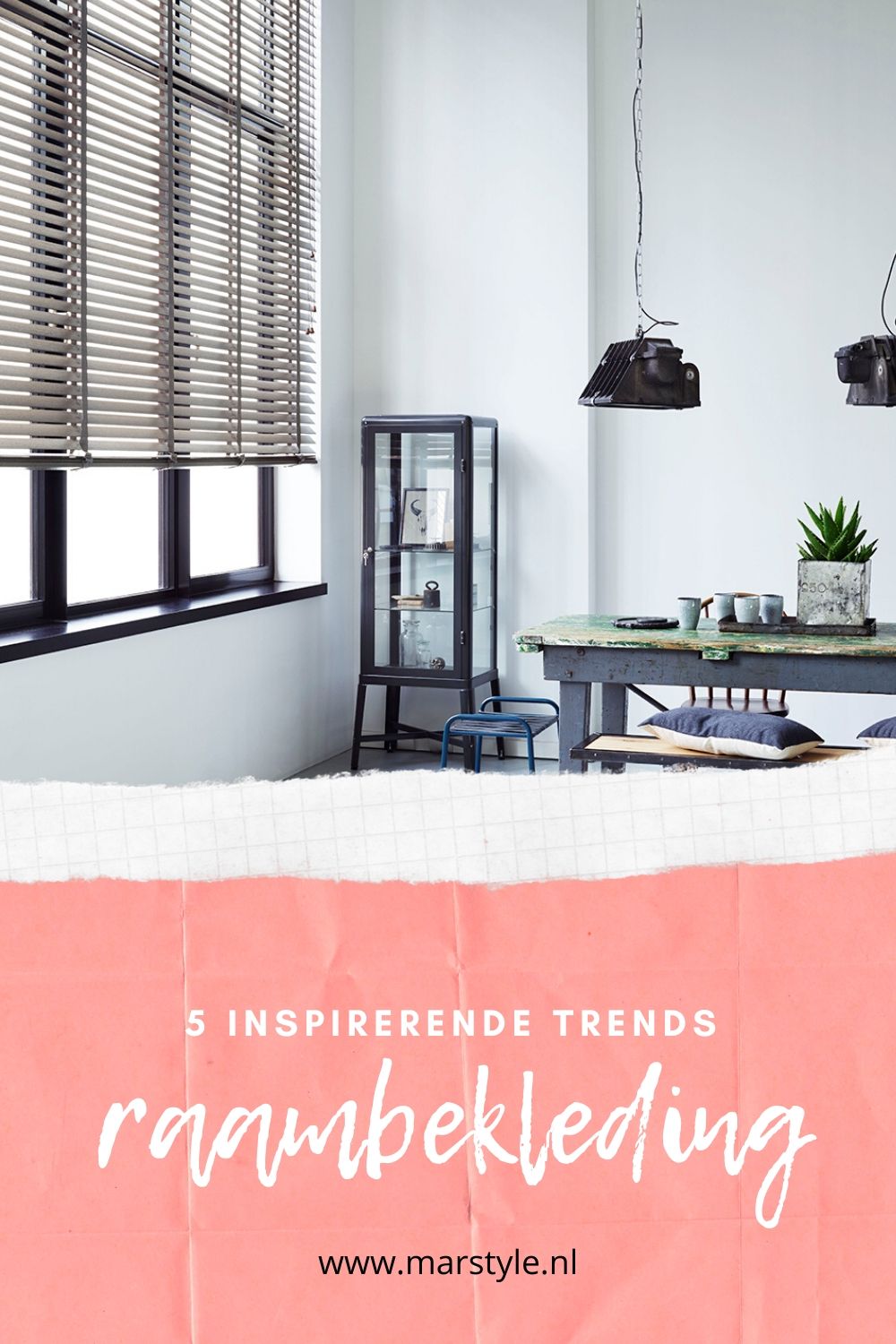 5 trends raamdecoratie
