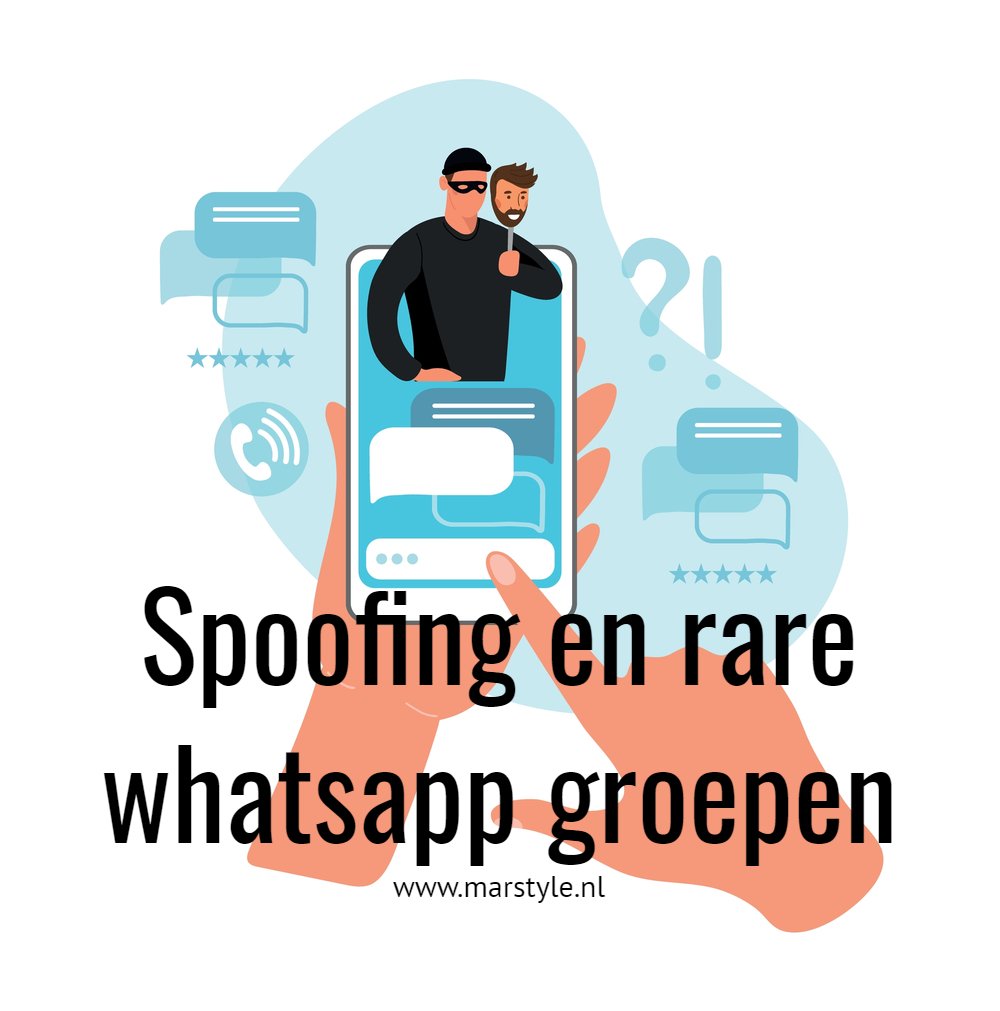 whatsapp toestanden en spoofing
