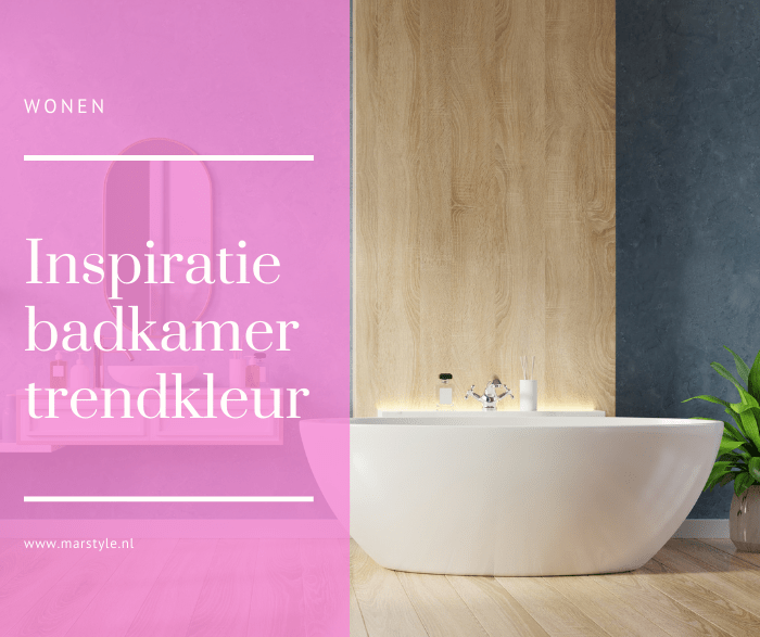 Badkamer Inspiratie De Wild Wonder Trendkleuren Marstyle