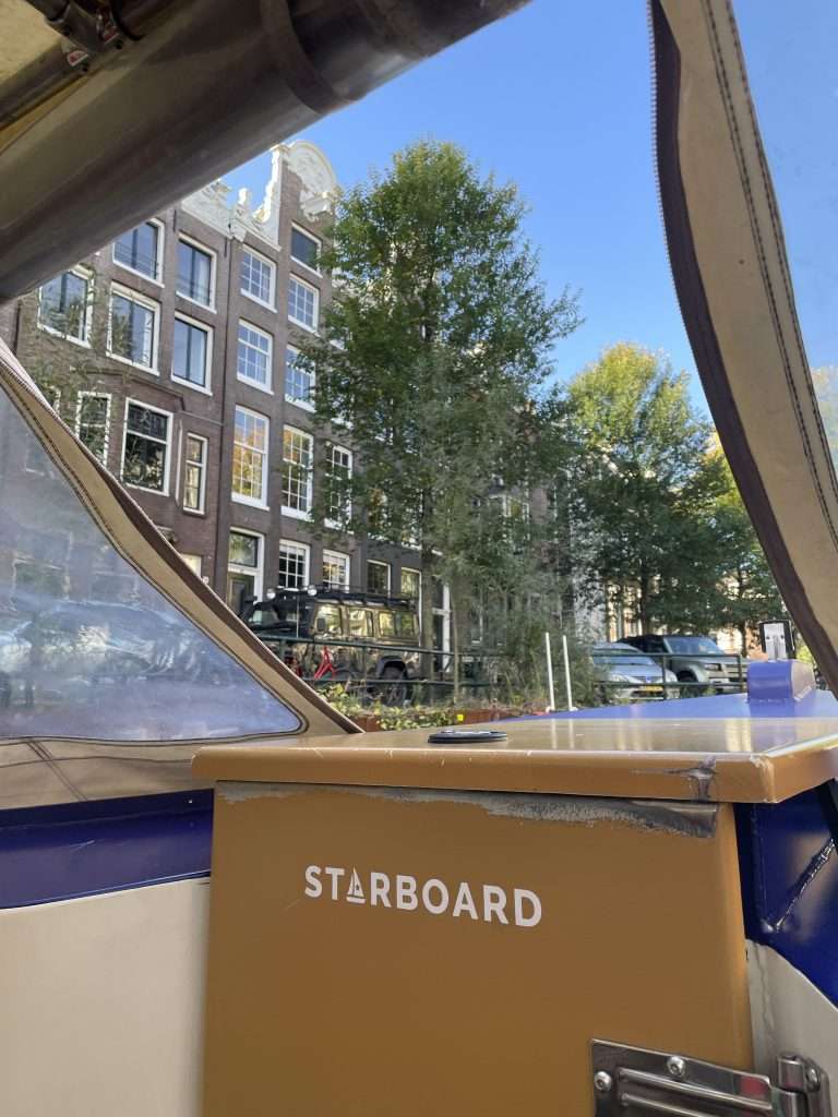 boottocht amsterdam starboard