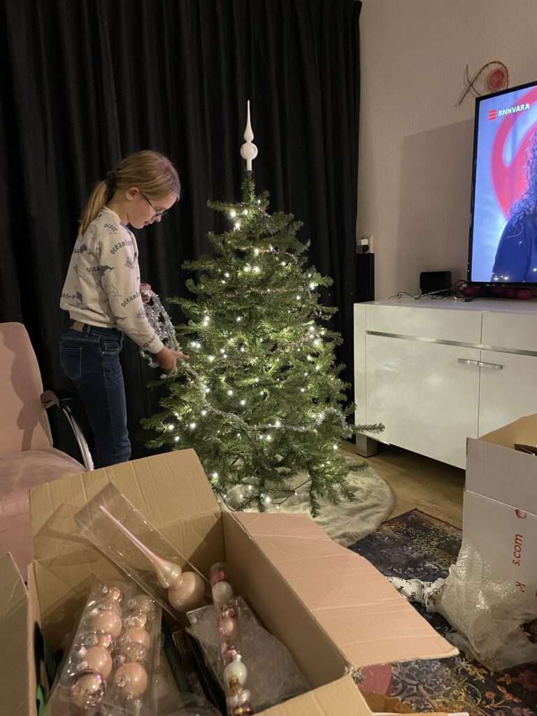 kerstboom optuigen